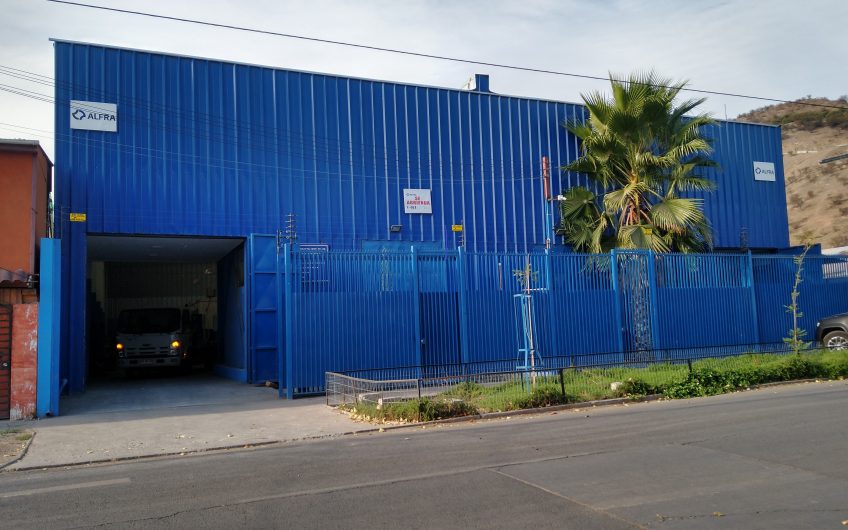 Bodega en Arriendo, casi nueva, Zapadores, Recoleta 500 m2