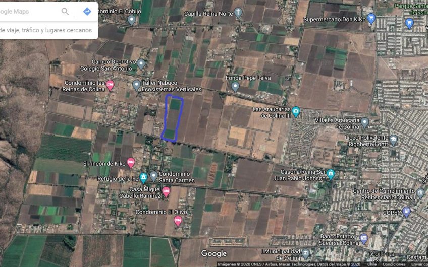 Sitio de 60.000 m2 en Colina, Reina Sur